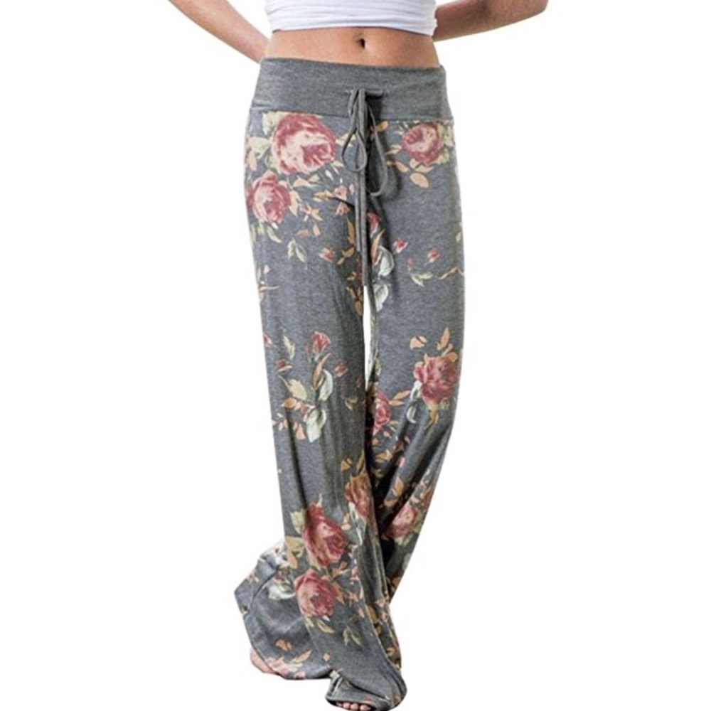 Floral sweats